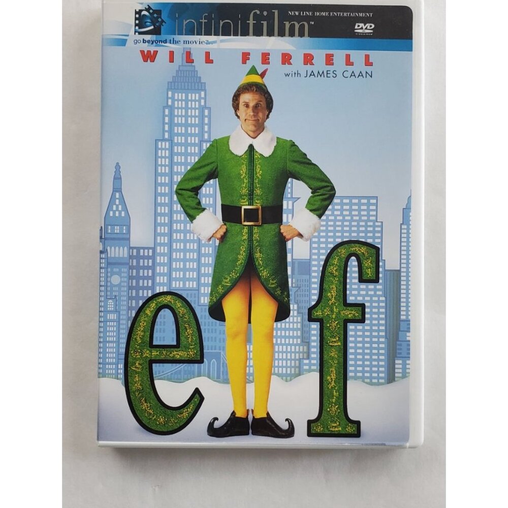 ELF - DVD 2003 - Will Ferrell 2-Disc Widescreen with Slipcover